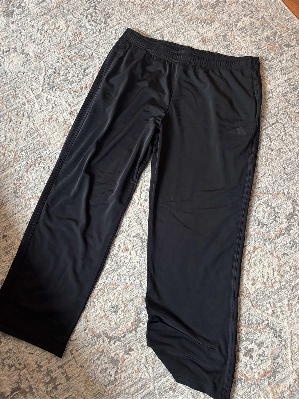 adidas Men's Black Track Joggers - Lightweight Training Pants